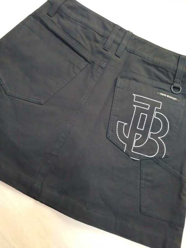 ブラック スカート 0サイズS ジャックバニー レディース ゴルフウェア 新品