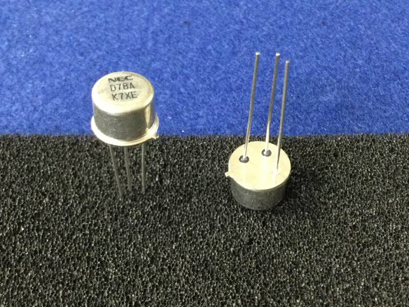 2SD78A-K【即決即送】NEC トランジスタ D78A [9-5-22/293069M] NEC Transistor ２個 