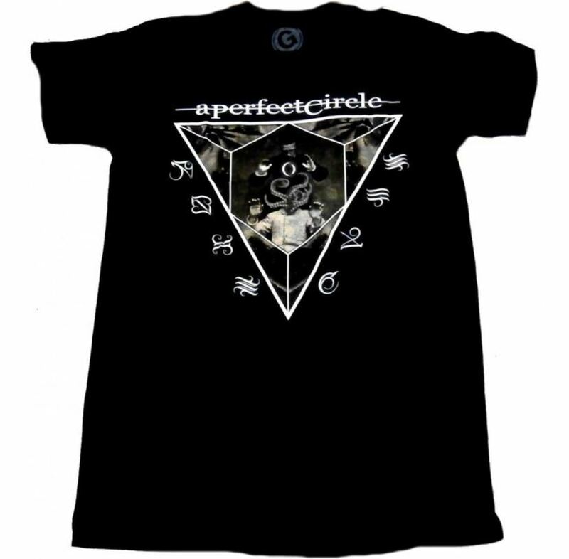 A PERFECT CIRCLE「OUTSIDER」パーフェクト サークル Tシャツ ブラック L バンドTシャツ 半袖