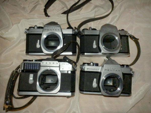 祖m-193《まとめ Canon RM/ペンタックス SPOTMATIC F SPF 本体 カメラ ジャンク
