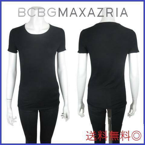 【未使用】BCBG MAXAZRIA シルク混 ジャージー ニット カットソー ニットソー ブラウス ビーシービージーマックスアズリア トップス S