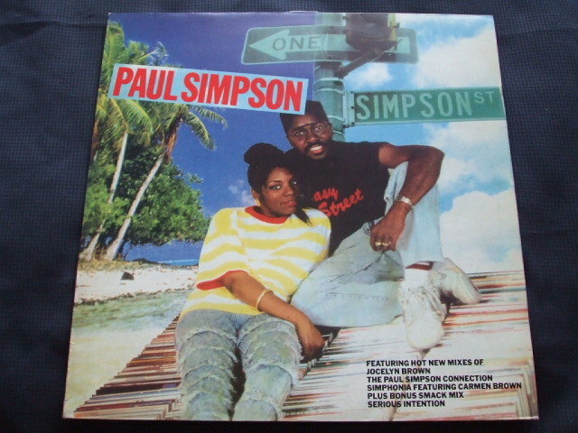 LP Paul Simpson - Simpson Street (1990)