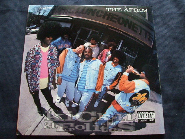 LP The Afros - Kickin' Afrolistics (1990)