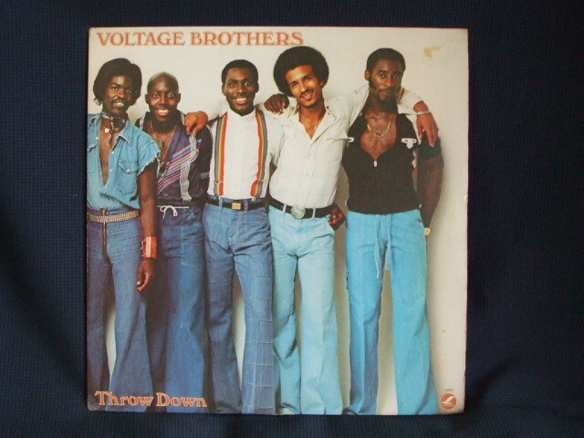 LP Voltage Brothers - Throw Down (1978) JZ35653 USオリジナル