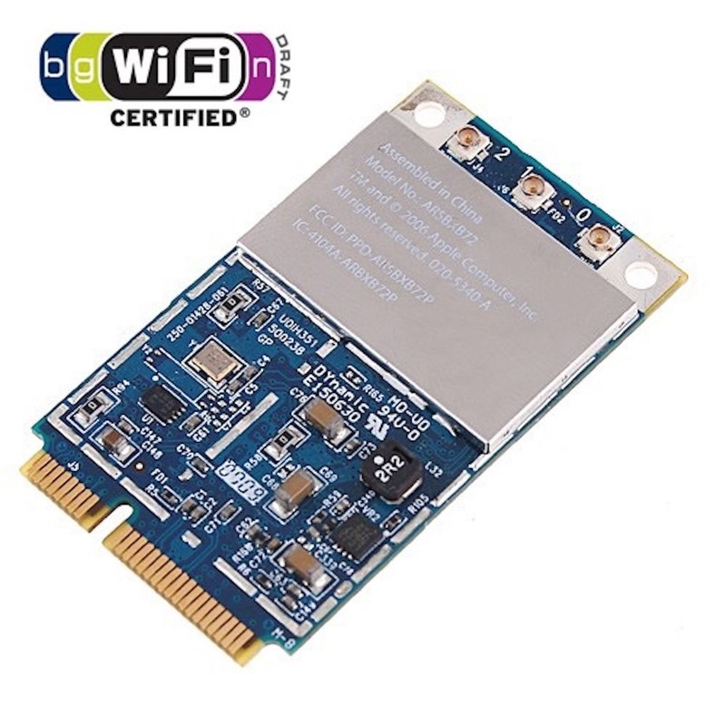 【送料無料】Apple Atheros AR5008 AR5BXB72 WIFI 無線LAN カード 802.11a/b/g/n 300M