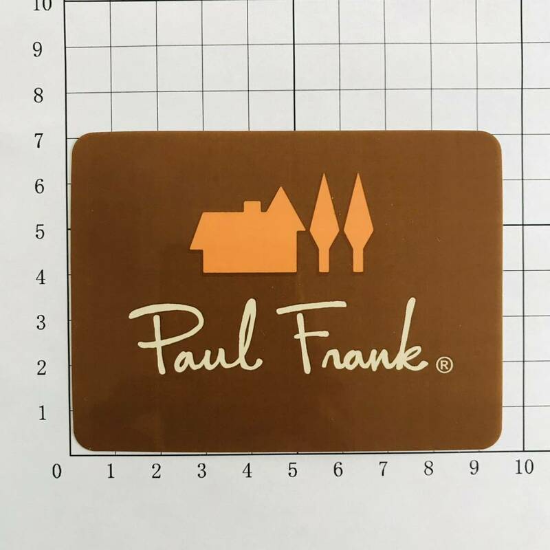 Paul Frank Paul House ステッカー ポール フランク ポールハウス ステッカー