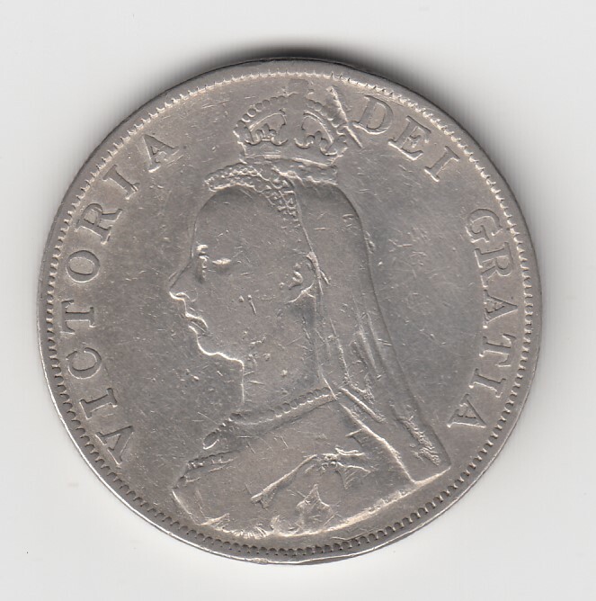 イギリス　1890年　Florin　＠２５