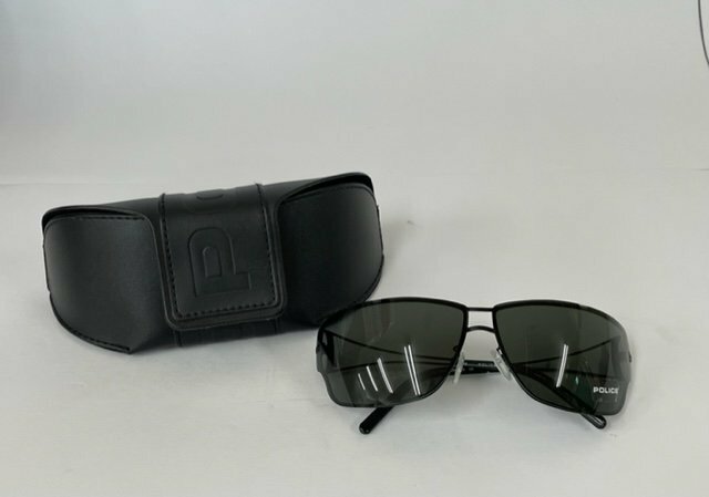 ◎【POLICE/ポリス】メンズサングラス 3 S2943 COL.0531 125 黒 ブラック/イタリア製/ケース有/kt1212