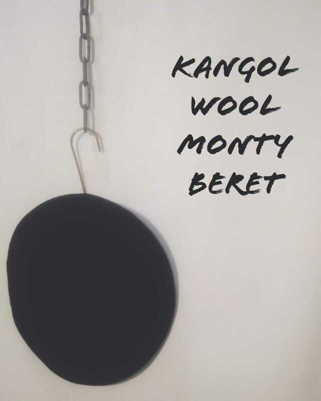 Kangol wool monty beret カンゴール ウール モンティー ベレー帽 イギリス軍 将校 バーナード モンゴメリー ハンチング ベレット Mサイズ