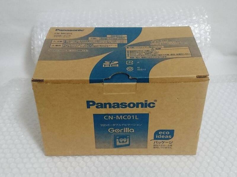 現状品 未使用+廃盤品　Panasonic　CN-MC01L　パナソニック　SSDポータブルカーナビゲーション