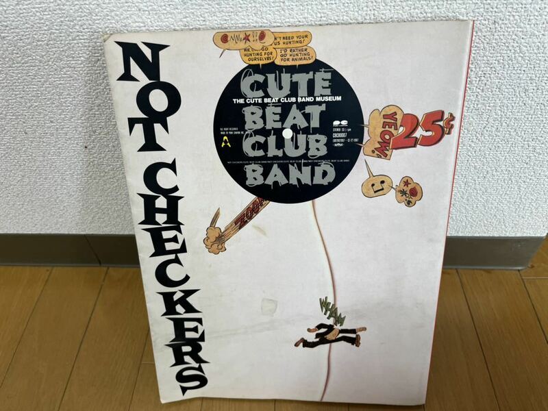 チェッカーズ / NOT CHECKERS THE CUTE BEAT CLUB BAND MUSEUM 初版　ポニカ出版