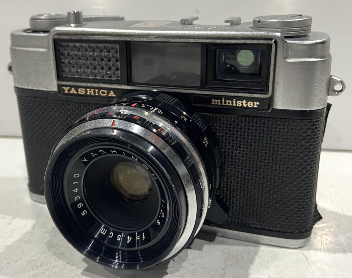 220902E☆ YASHICA minister LENS YASHINON 1:2.8 f=4.5 ♪配送方法＝おてがる配送宅急便(EAZY)♪