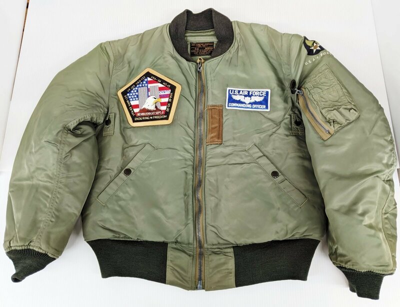 Buzz Rickson's バズリクソンズ BR10981 MA-1 フライトジャケット サイズM USAFワッペン flight jacket operation enduring freedom emblem