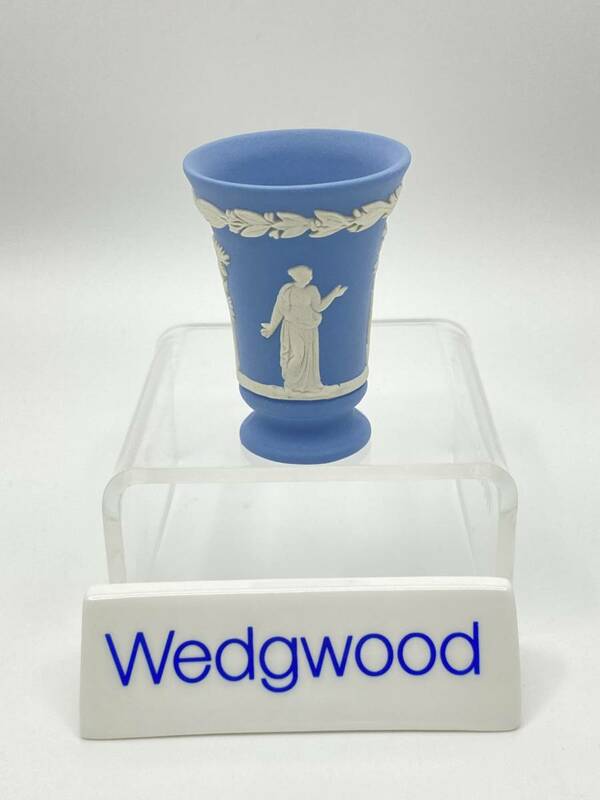WEDGWOOD ウェッジウッド JASPERWARE Miniature Vase ジャスパーウェア ニチュア バーズ *T692