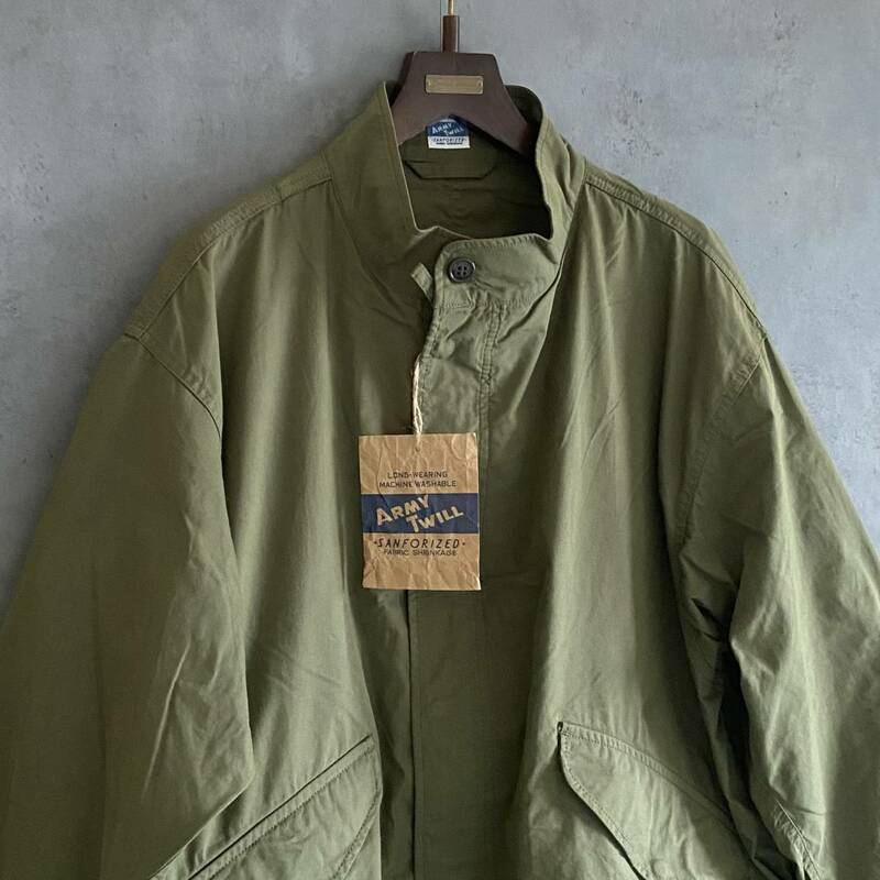 ③ M 新品 21AW ARMY TWILL アーミーツイル フィッシュテールコート モッズコート M51 カーキ