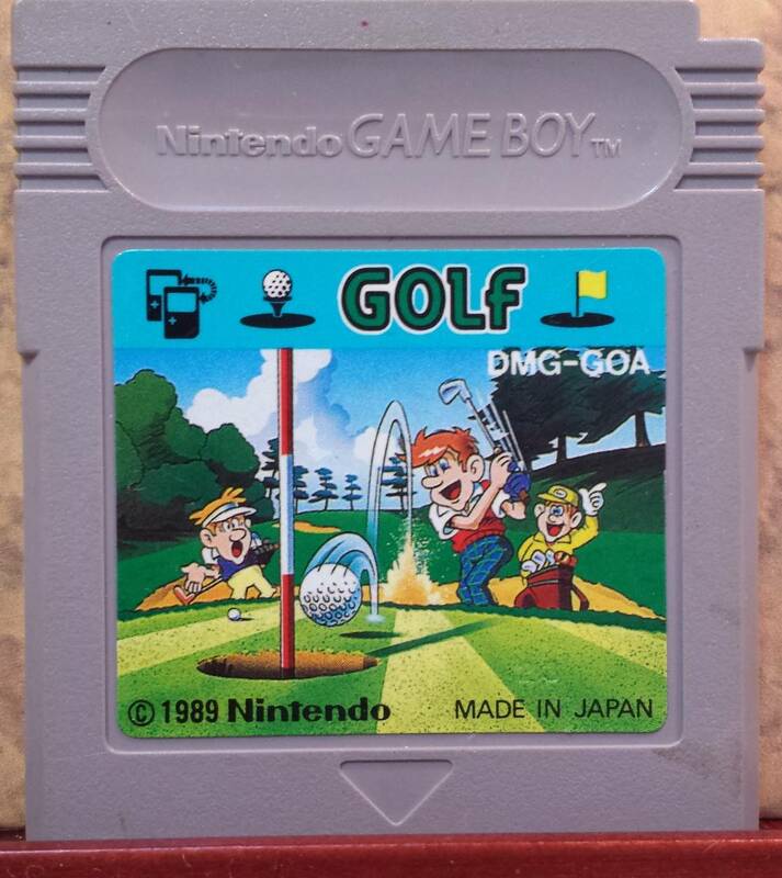 ◆GB ＧＯＬＦ ゴルフ ゲームボーイ 1989 Nintendo