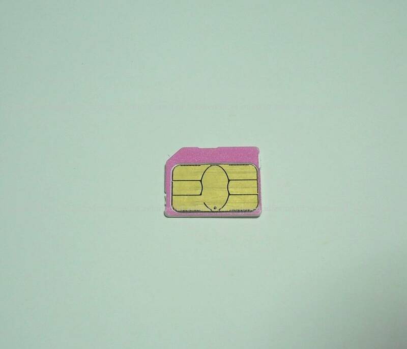 docomo miniUIM card AX05m ミニ 解約済 simカード