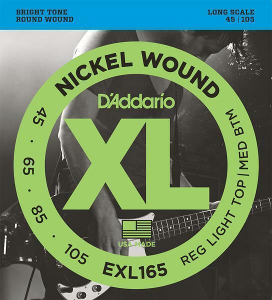 D'Addario ダダリオ EXL165 45-105 Long Scale ベース弦
