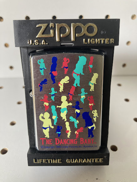 未使用　Zippo ダンシングベイビー クレイジー USA 希少 レア デッドストック ビンテージ