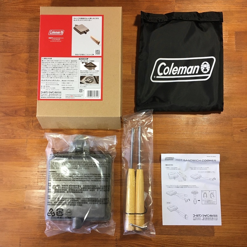 【送料無料／新品】コールマン ホットサンドイッチクッカー Model 170-9435 Coleman HOTSANDWICH COOKER ホットサンドクッカー