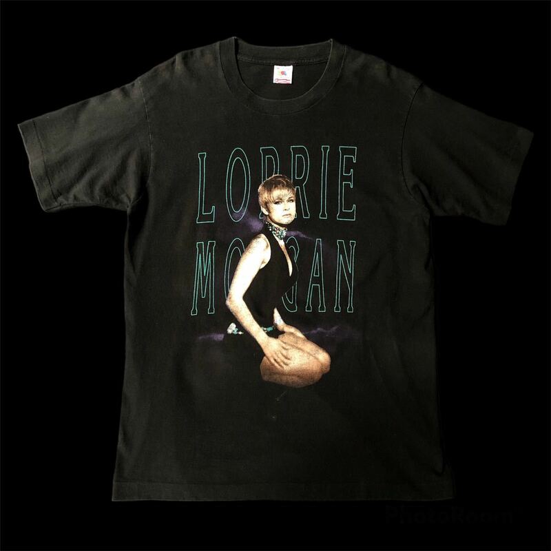 90s FRUIT OF THE LOOM Lorrie Morgan War Paint Tour Tシャツ フルーツオブザルーム ロリー モーガン 音楽 バンT music 90年代 vintage