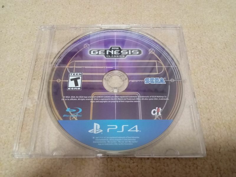 PS4 SEGA GENESIS CLASSICS　北米版　海外版　ソフトのみ　中古