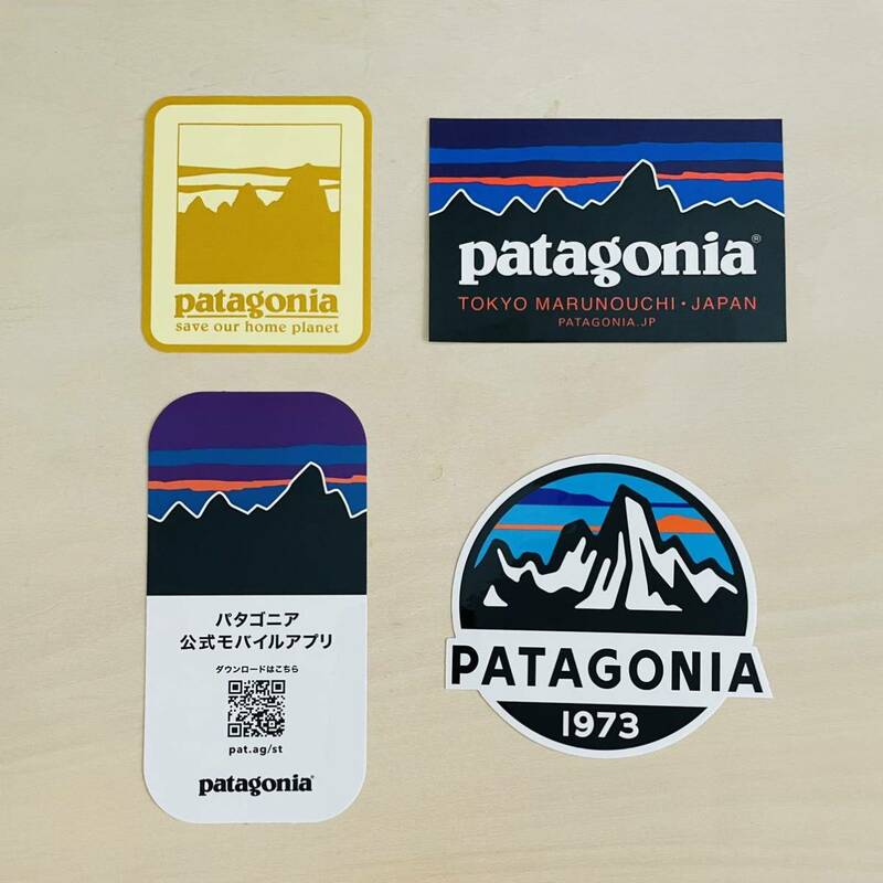 Patagonia パタゴニア ステッカー 4種セット