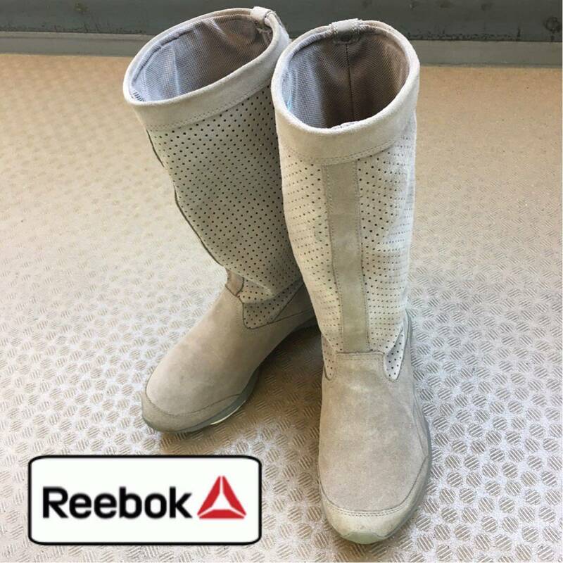 ★【 reebok 】★ イージートーン ブーツ トゥ サッシー レディース スエードブーツ★サイズ24