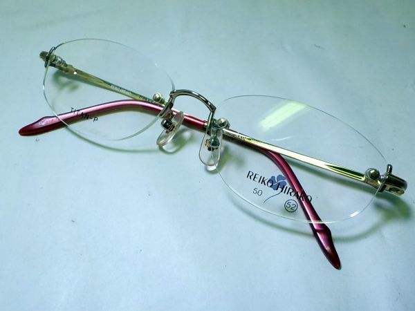 REIKO HIRANO メガネフレーム RH-1565 52口16-135 日本製　