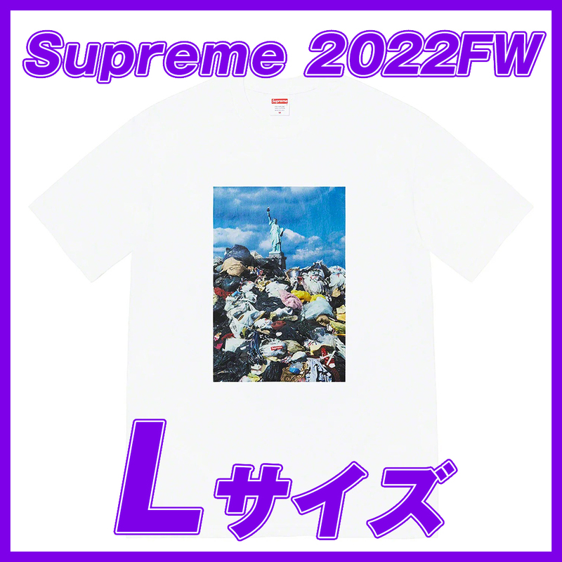 1769　Supreme _Trash Tee(White) L / シュプリーム　トラッシュTee 白　Lサイズ 2022FW