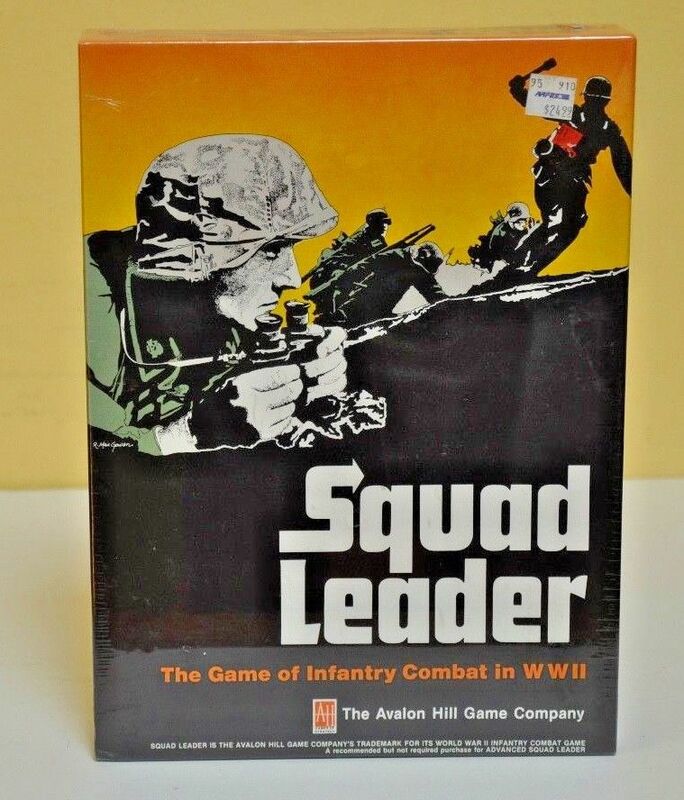 再値下げ　AH Squad Leader　新品　未開封　スコードリーダ　アバロンヒル　オリジナルシュリンク