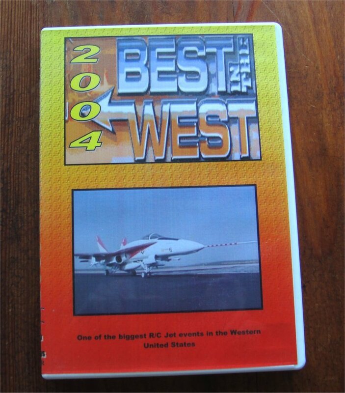 BEST IN THE WEST 2004 ラジコン　ジェット機大会　ＤＶＤ　中古品