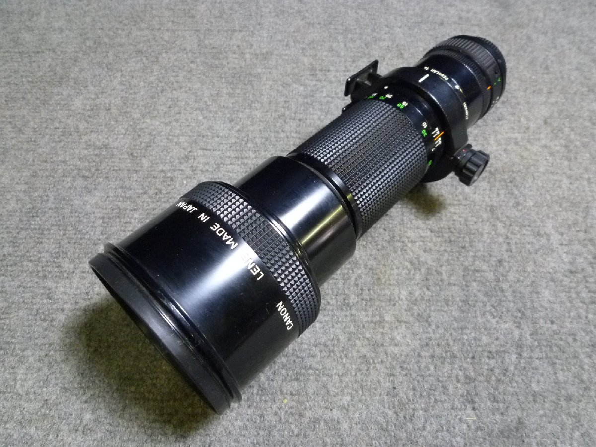 ▲ CANON キヤノン LENS FD 400mm 1:4.5 1 レンズ ▲