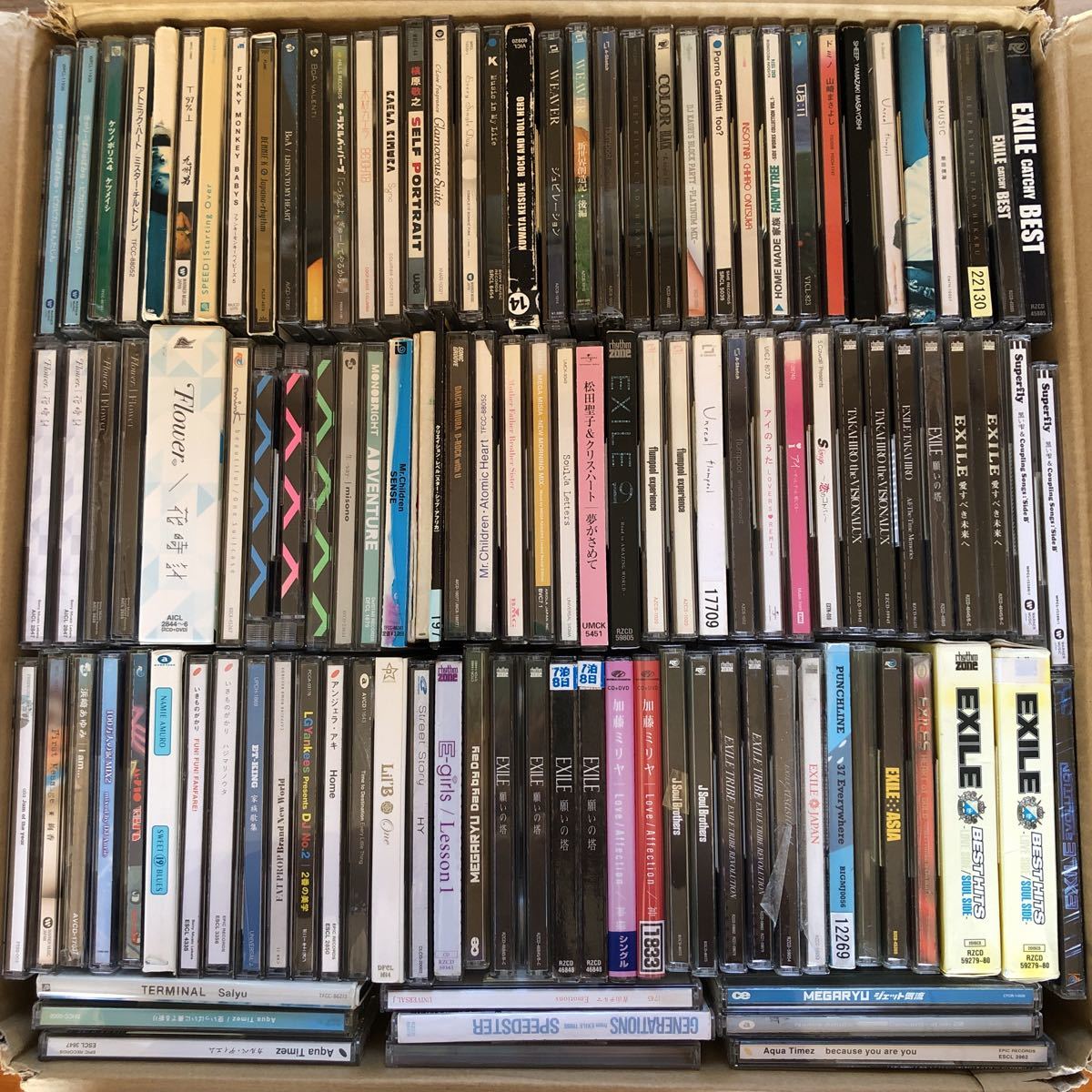 CD 邦楽 アルバム まとめて いろいろ 転売用 在庫処分 せどり 110枚+α 7