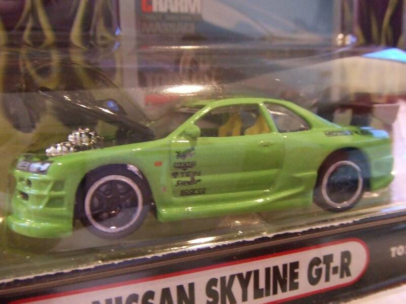 マッスルマシーン スカイライン GT-R R34　グリーン