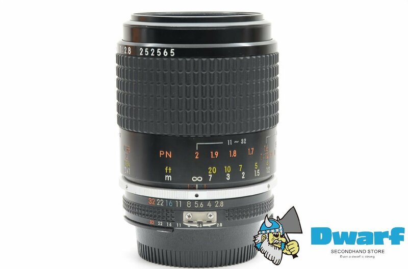 ニコン Nikon Ai-s Micro-NIKKOR 105mm F2.8 マニュアルフォーカス一眼レフ用レンズ