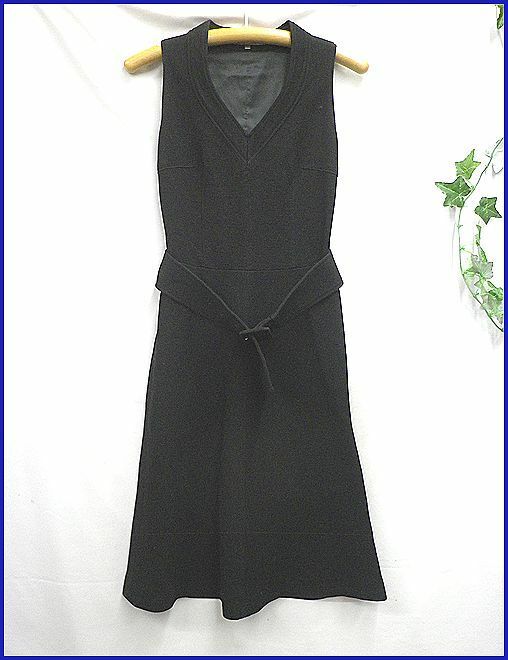 02621♪ビッキー・ジャンパースカート・黒・ロング・日本製・サイズ1♪