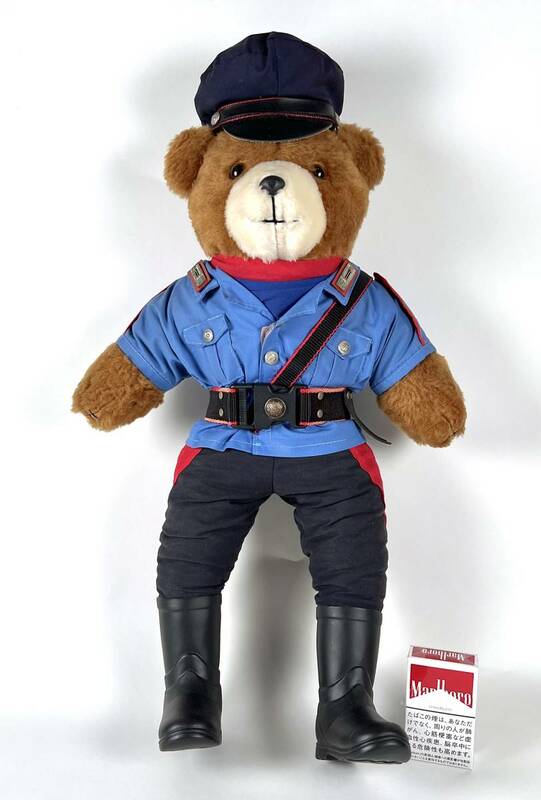 イタリア★ヴィンテージ★テディベア 警察 カラビニエリ 制服 希少 レア ミリタリー Carabinieri TEDDY BEAR 熊 ぬいぐるみ くま 90年代