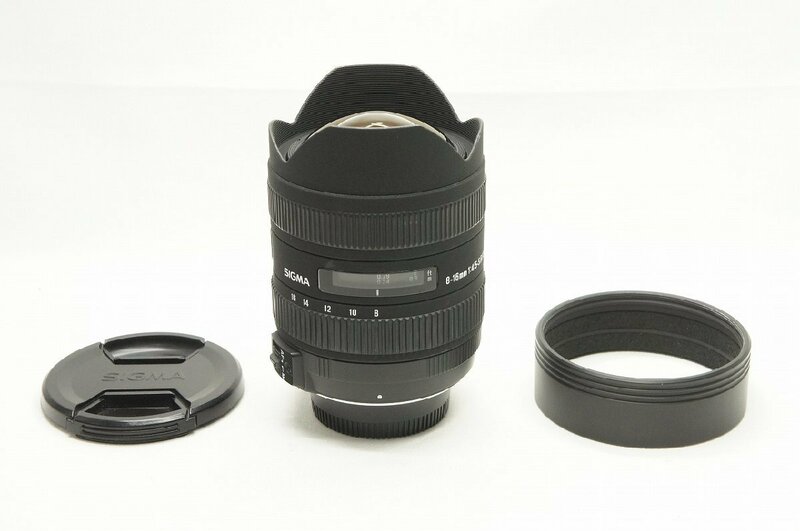 【アルプスカメラ】良品 SIGMA シグマ 8-16mm F4.5-5.6 DC HSM Nikon ニコン Fマウント APS-C ズームレンズ 220908i