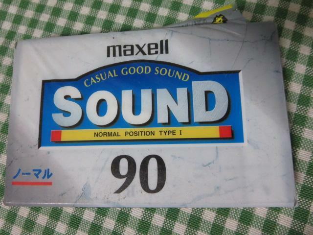 maxell Ｓｏｕｎｄ 90分 ノーマルカセットテープ SD-90D