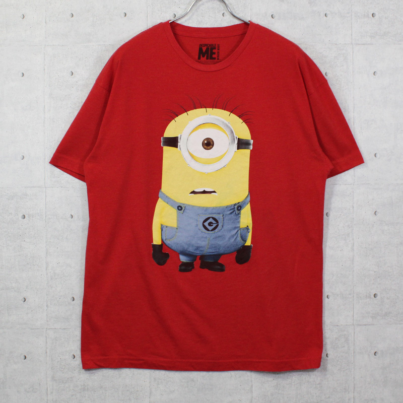 XL / 古着 Tシャツ 半袖 MINION DESPICABLE ME ミニオン 怪盗グルー プリント トップス SPO-2209107