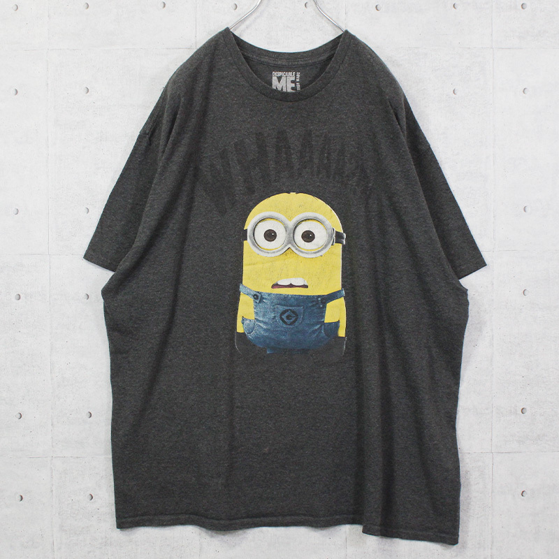 XXL / 古着 Tシャツ 半袖 MINION DESPICABLE ME ミニオン 怪盗グルー プリント トップス SPO-2209013