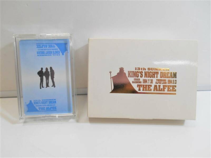 ZH4341【未使用/未開封/箱付き/保管品/ケース付き】★アルフィー 13th SUMMER KING`SNIGHT DREAM THE ALFEE トランプ ライブグッズ