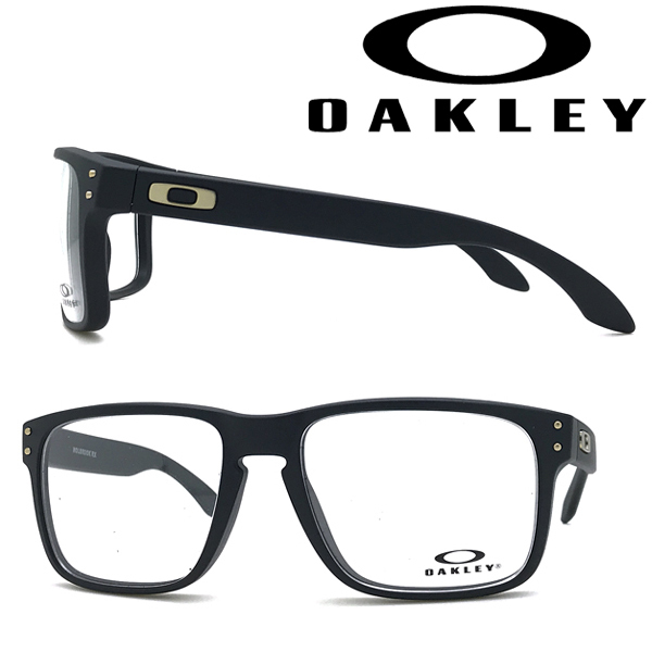 OAKLEY オークリー メガネフレーム ブランド HOLBROOK RX マットブラック 眼鏡 0OX-8156-08