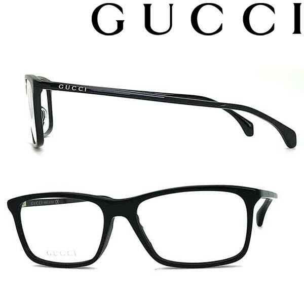GUCCI メガネフレーム ブランド グッチ メンズ&レディース ブラック 眼鏡 GUC-GG-0553O-001