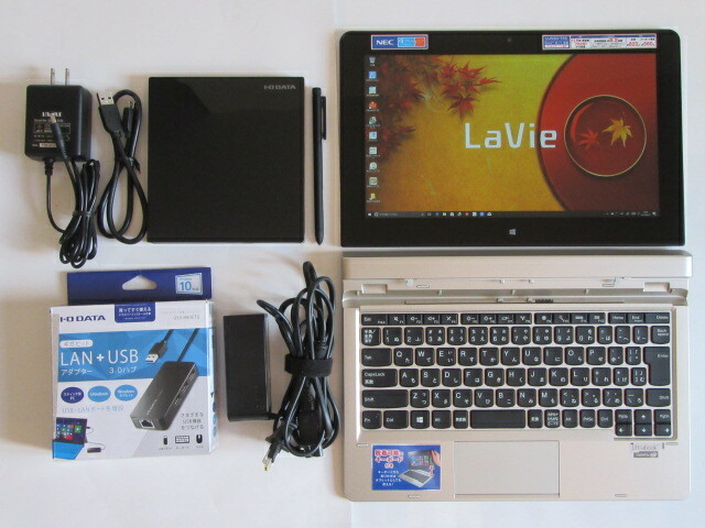 NEC LaVie U／PC-LU550TSS★11.6型FHD/KB・ペン付/Core M-5Y71/4G/SSD128G/Win10