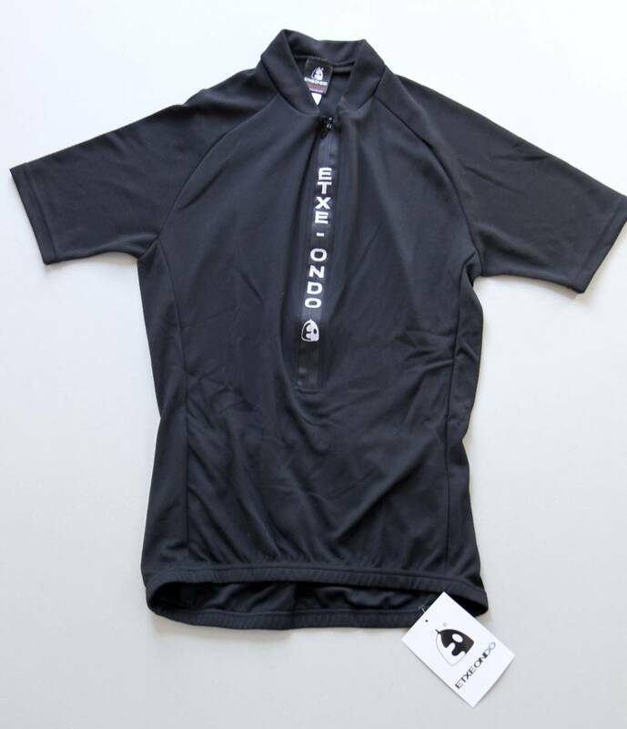 ETXEONDO　半袖ジャージ　LAUA ブラック　L