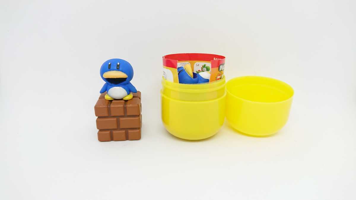 チョコエッグ New スーパーマリオブラザーズ Wii セレクション レンガブロック&ペンギンスーツ フィギュア Nintendo mario