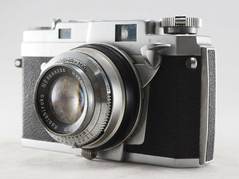 ★実用品★ コニカ KONICA III HEXANON 48mm F2 レンジファインダー ★シャッター全速OK！　　　0520#0002 #ms340