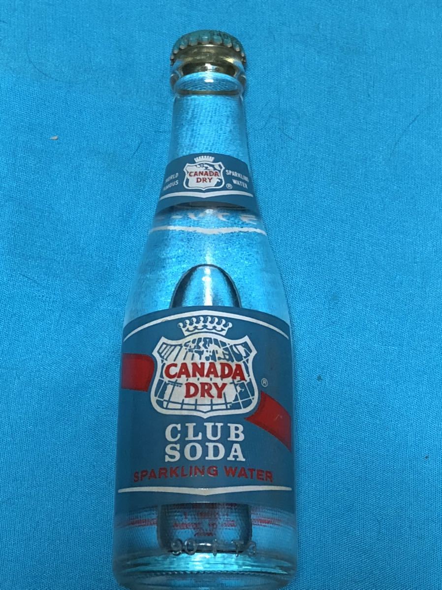 飲めません！ヴィンテージ90's カナダドライCANADA DRYクラブソーダ炭酸水